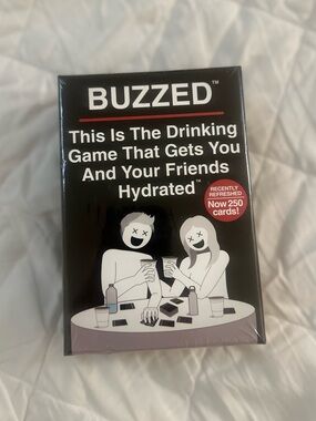 NEW BUZZED Drinking Game Card Set